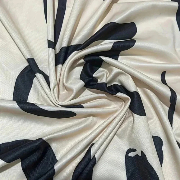 Elegant Geometric Print Loose Wide Leg Fashionable Pants For Women - Picture 3 of 3